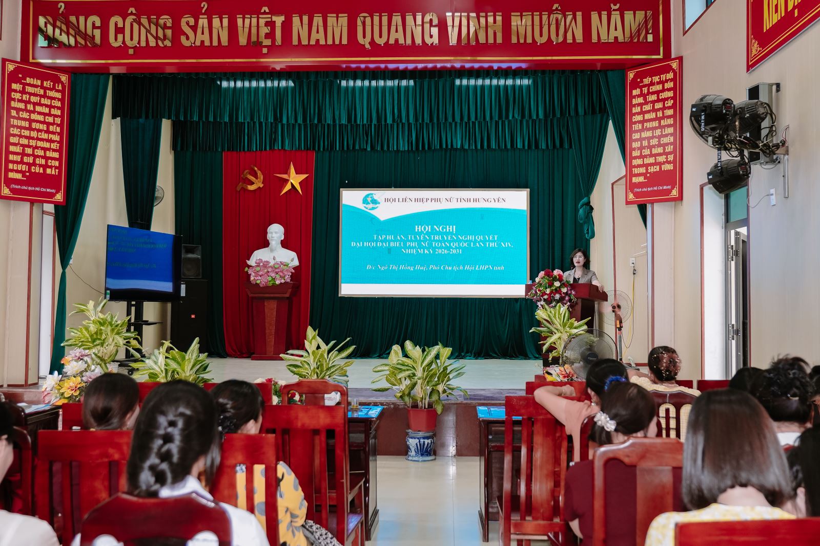 HỘI LHPN TỈNH HƯNG YÊN: SÔI NỔI CÁC HOẠT ĐỘNG TUYÊN TRUYỀN, QUÁN TRIỆT NGHỊ QUYẾT ĐẠI HỘI ĐẠI BIỂU PHỤ NỮ TOÀN QUỐC LẦN THỨ XIV, NHIỆM KỲ 2026-2031