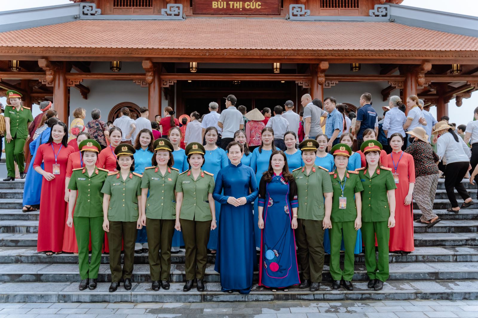 Bộ Công an phối hợp với UBND tỉnh tổ chức lễ khánh thành Khu lưu niệm Anh hùng liệt sĩ Công an nhân dân Bùi Thị Cúc
