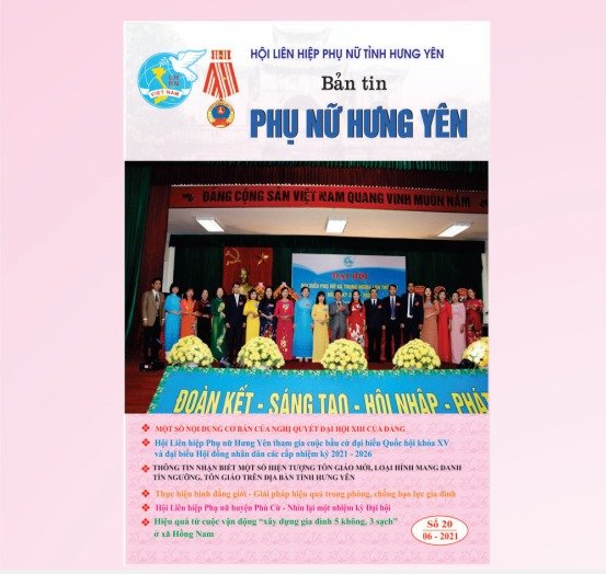 Bản tin Phụ nữ Hưng Yên số 20