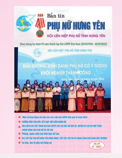 Bản tin Phụ nữ Hưng Yên số 29